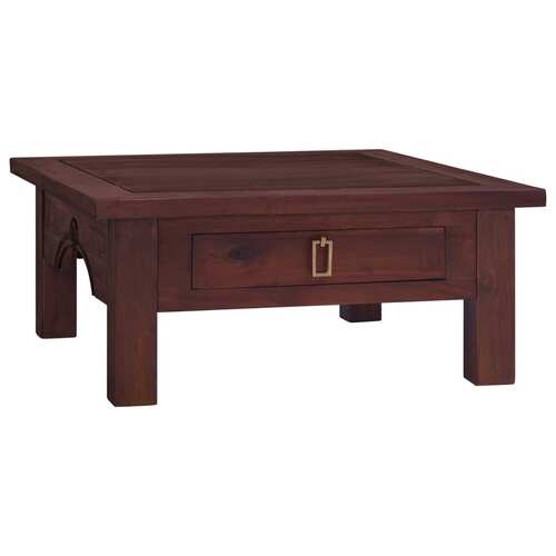 Coffee Table Classical Solid Mahogany Wood