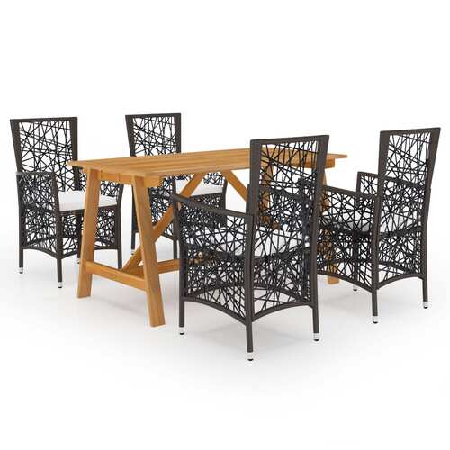 5 Piece Garden Dining Set