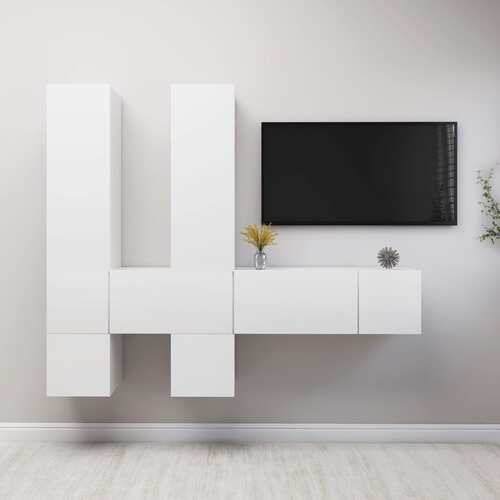 Clevedon TV Cabinet Set Engineered Wood