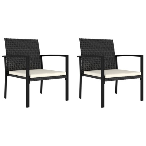 Garden Dining Chairs Poly Rattan