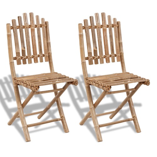 Folding Garden Chairs Bamboo