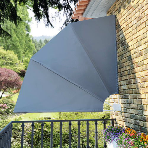 Collapsible Balcony Side Awning