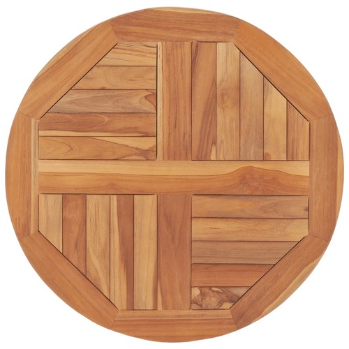 Table Top Solid Teak Wood Round