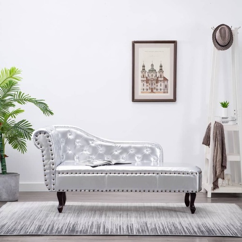 Chaise Longue Faux Leather