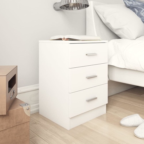 Sleaford Bedside Cabinet 38x35x56 cm Engineered Wood