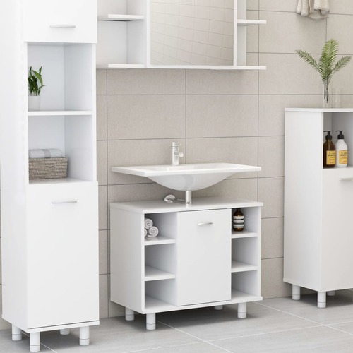 Bathroom Cabinet 60x32x53.5 cm Engineered Wood