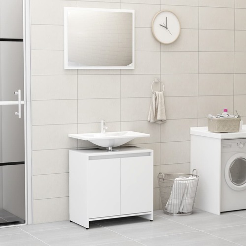 Bathroom Furniture Set Engineered Wood