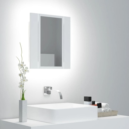 LED Bathroom Mirror Cabinet 40x12x45 cm