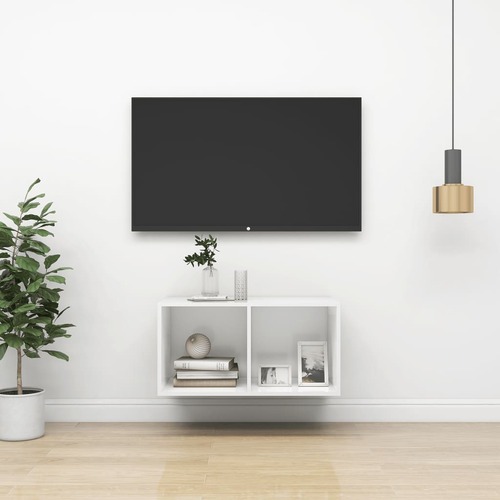 Burleson Wall-mounted TV Cabinet Engineered Wood