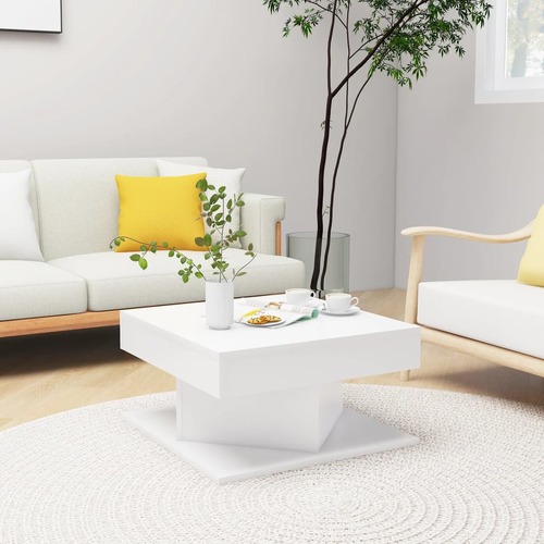 Coffee Table 57x57x30 cm Engineered Wood