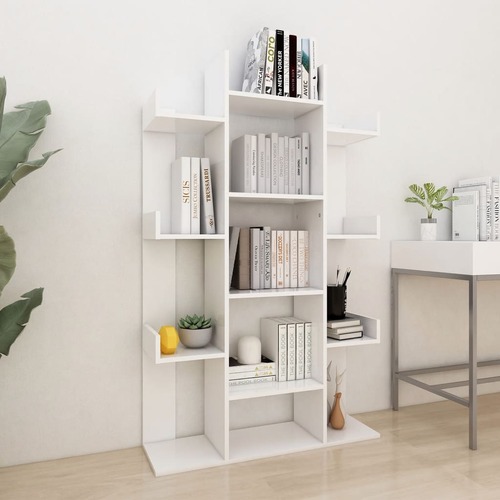 Book Cabinet 86x25.5x140 cm Engineered Wood