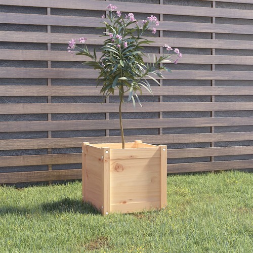 Garden Planter 40x40x40 cm Solid Pinewood