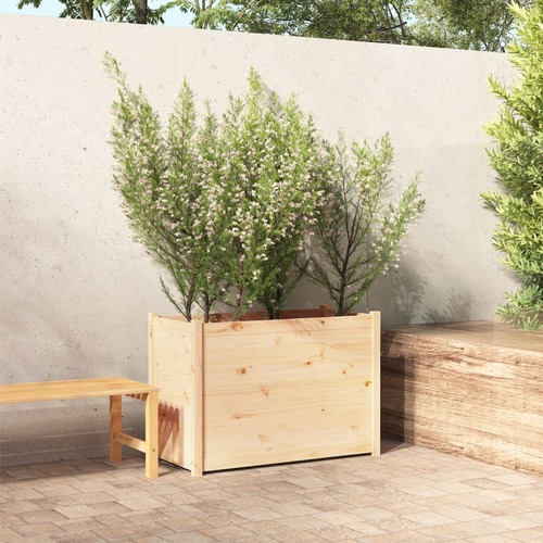 Garden Planter 100x50x70 cm Solid Pinewood