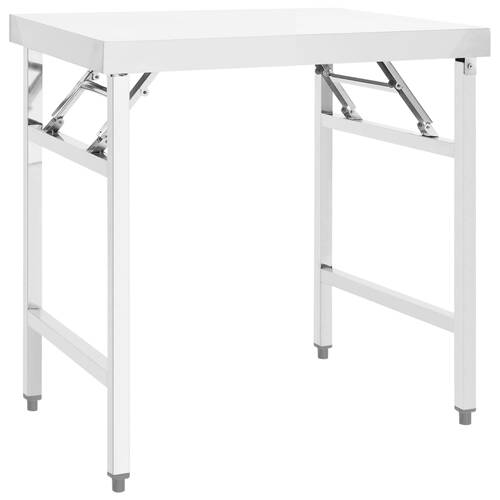 Kitchen Folding Work Table Stainless Steel
