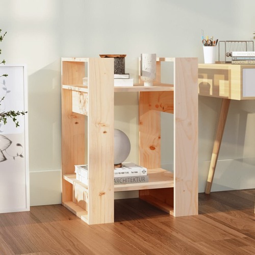 Hebron Book Cabinet/Room Divider 41x35x57 cm Solid Wood Pine