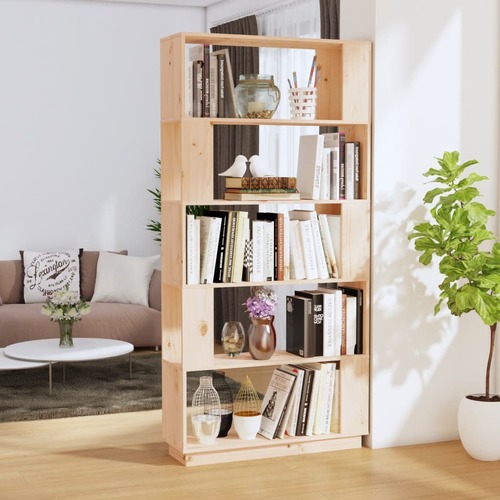 Dayton Book Cabinet/Room Divider 80x25x163.5 cm Solid Wood Pine