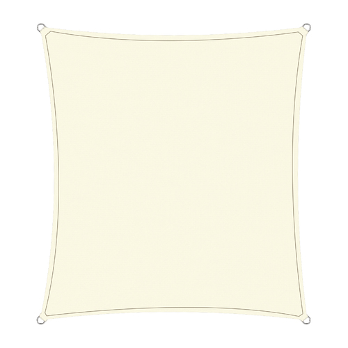 Wallaroo Waterproof Outdoor Shade Sail Canopy Sun Cloth  Square