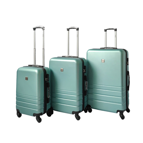 ABS Luggage Suitcase Set 3 Code Lock Travel Carry  Bag Trolley 50/60/70