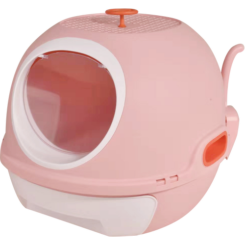 Hooded Cat Toilet Litter Box Tray House With Drawer and Scoop