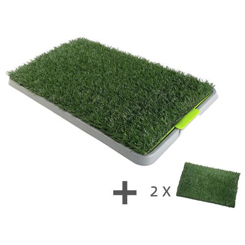 Indoor Dog Puppy Toilet Grass Potty Training Mat Loo Pad pad