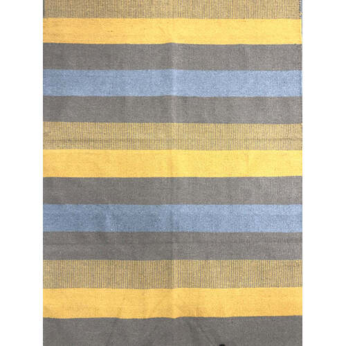 Blue/Green/yellow kilim rug 