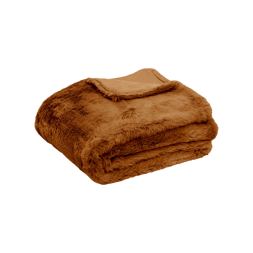 Tuscany Luxury Faux Sheep Wool Fur Throw Rug 