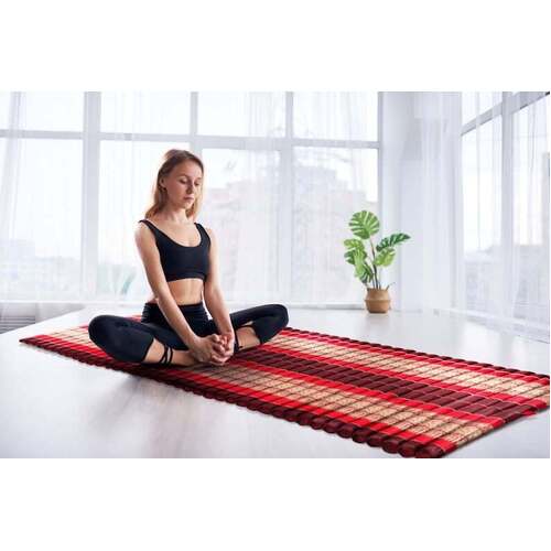 Day bed Roll Out Mattress XL Large Foldout Mat relaxation day bed camping or Yoga Matt Natural Kapok Filled