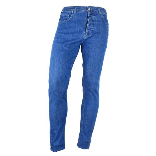 Aquascutum Cotton Denim Jeans with 5-Pocket Design Men