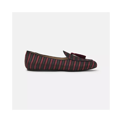 Silk Erben Loafers with Ovalina Detail and Rubber Sole Men
