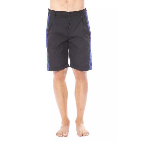 Cotton Blend Casual Shorts with Drawstring Waist Men