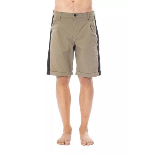 Linen Blend Casual Shorts Men
