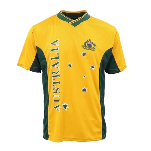 Adults Kids Men's Sports Soccer Rugby Jersy T Shirt Australia Day Polo Souvenir (Kids)
