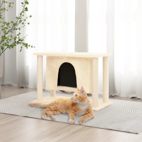 Cat Tree with Sisal Scratching Posts 50 cm