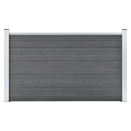 Garden Fence WPC Grey