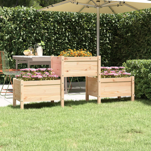Planter Solid Wood Pine