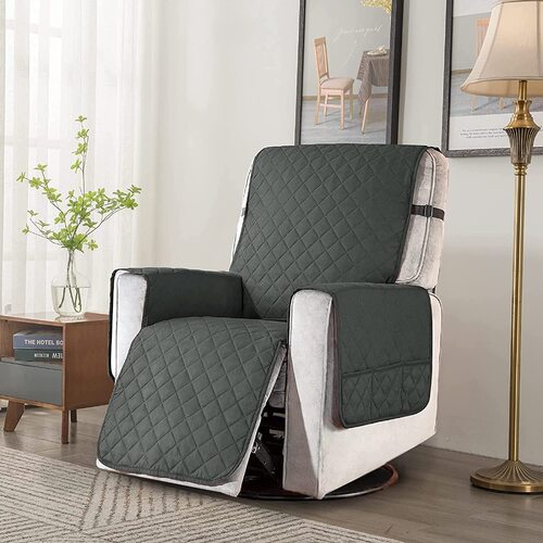 FLOOFI Pet Sofa Cover Recliner Chair with Pocket