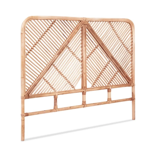 Artiss Bed Headboard Double Bedhead Rattan