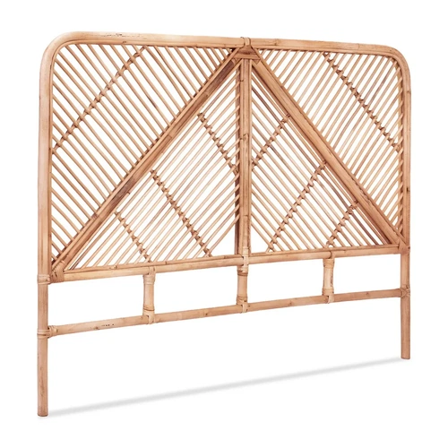 Artiss Bed Headboard Queen Bedhead Rattan