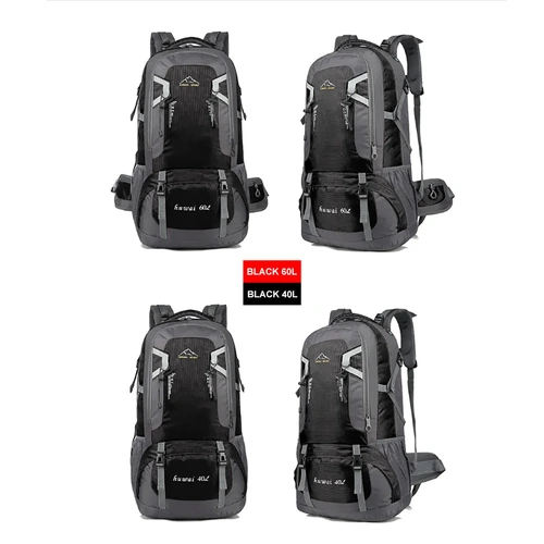 40L Waterproof Outdoor Hiking Backpack Camping Outdoor Trekking Bag