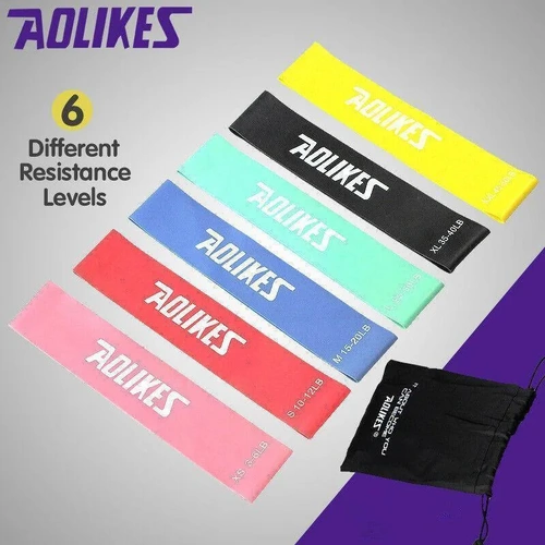 Aolikes Resistance Bands Power Heavy Strength Exercise Fitness Gym Yoga