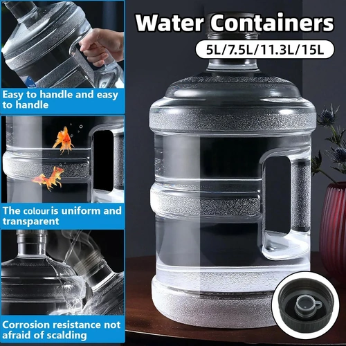 Water Storage Jugs Water Bucket Pure Water Barrel Portable Water Tank Water