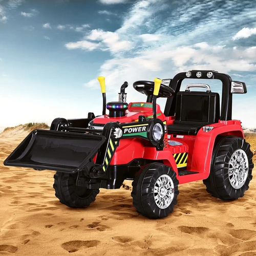Kids Electric Ride On Car Bulldozer Digger Loader Remote