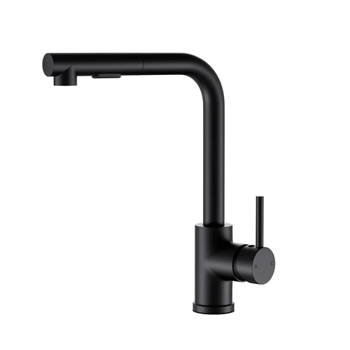 Kitchen Mixer Tap Pull Out Rectangle 2 Mode Sink Basin Faucet Swivel WELS