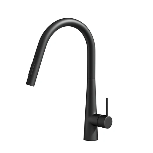 Kitchen Mixer Tap Pull Out Round 2 Mode Sink Basin Faucet Swivel WELS