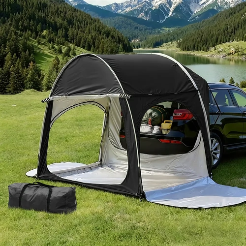 Camping Tent Car SUV Rear Hatchback Tents Canopy Portable Outdoor Family
