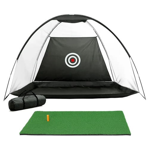3M Golf Practice Net And Training Mat Set Driving Target