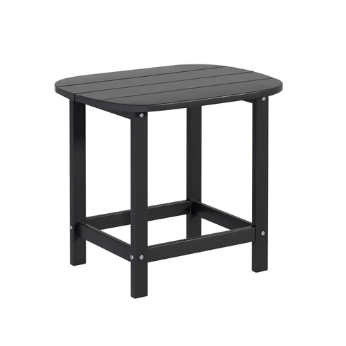 Outdoor Coffee Side Table HDPE Desk Patio Furniture Camping Garden