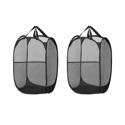 2X Laundry Hamper Hamper Foldable