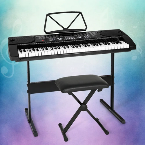 61 Key Digital Electric Piano Keyboard w/ Stand Stool