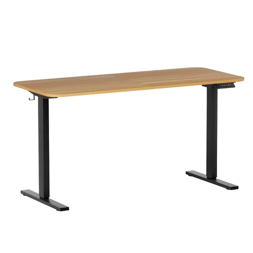 Electric Standing Desk 140cm Adjustable Height Motorised Home Office Desk